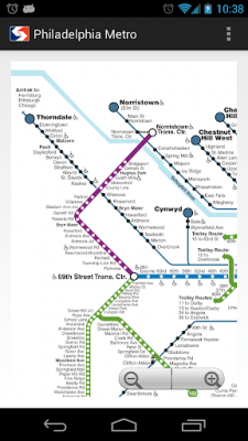 Capture d'écran de l'application Philadelphia Metro - #3