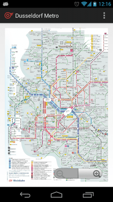 Capture d'écran de l'application Dusseldorf Metro MAP - #2