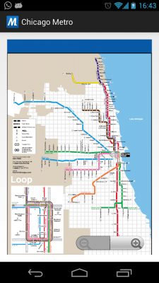 Capture d'écran de l'application Chicago Metro - #2