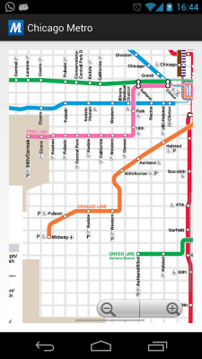 Capture d'écran de l'application Chicago Metro - #3