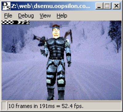 Capture d'écran de l'application DSemu - #2