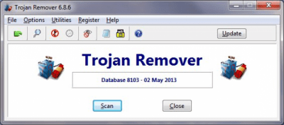 Capture d'écran de l'application Trojan Remover - #1