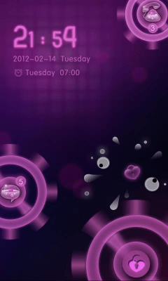 Capture d'écran de l'application GOLocker BloodySweetLove Theme - #3
