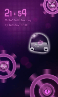 Capture d'écran de l'application GOLocker BloodySweetLove Theme - #4