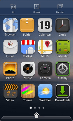 Capture d'écran de l'application G-rule  themes for GO Launcher - #3