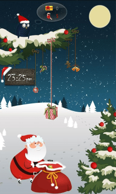 Capture d'écran de l'application GO Locker Santa Claus Theme - #1