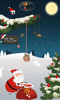Capture d'écran de l'application GO Locker Santa Claus Theme - #2