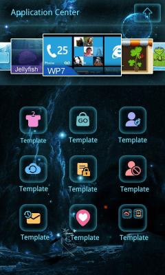Capture d'écran de l'application GO SMS Pro Slayer ThemeEX - #4