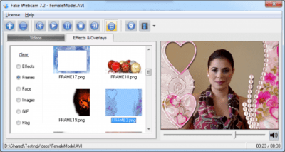 Capture d'écran de l'application Fake Webcam - #2