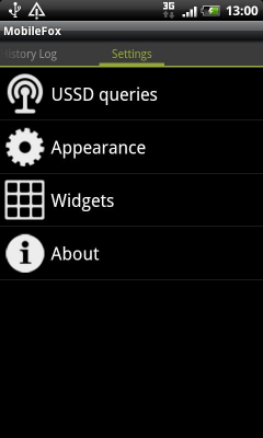 Capture d'écran de l'application MobileFox - #6