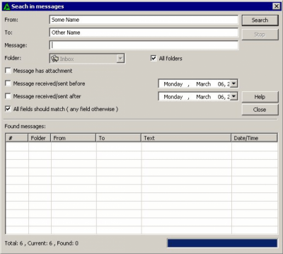 Capture d'écran de l'application LANTALK NET - #4