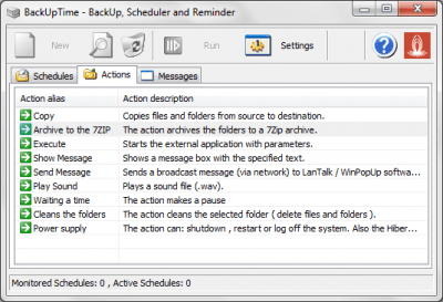 Capture d'écran de l'application BACKUPTIME - #4