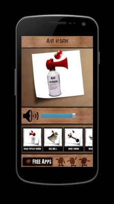 Capture d'écran de l'application air horn sound - #4