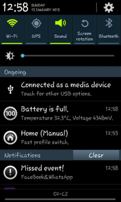Capture d'écran de l'application Handy Profiles - #5