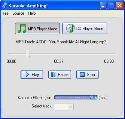 Capture d'écran de l'application Karaoke Anything! - #1