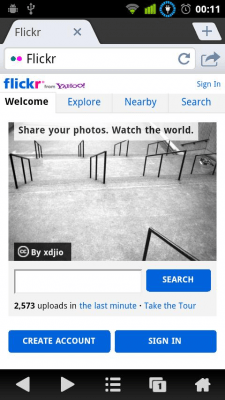 Capture d'écran de l'application Navigateur Ninesky - #3