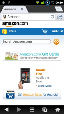 Capture d'écran de l'application Navigateur Ninesky - #4