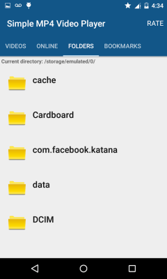 Capture d'écran de l'application Lecteur vidéo MP4 simple - #10