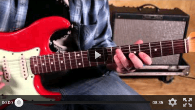 Capture d'écran de l'application Cours de guitare - #5
