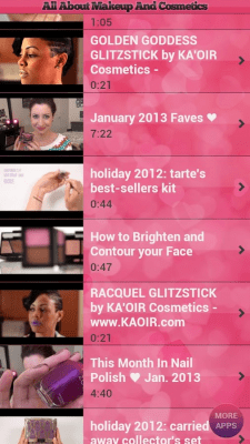 Capture d'écran de l'application Maquillage et cosmétiques - #2