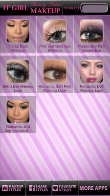 Capture d'écran de l'application Salon de beauté - Maquillage - #2