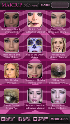 Capture d'écran de l'application Tutoriels de beauté et de maquillage - #5