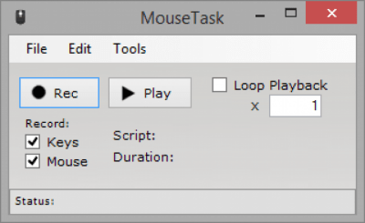 Capture d'écran de l'application Mouse Task (eMouse) - #1