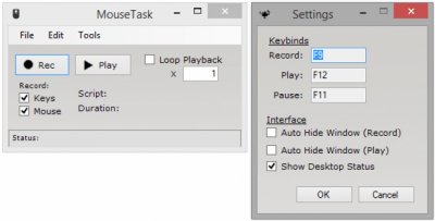 Capture d'écran de l'application Mouse Task (eMouse) - #2