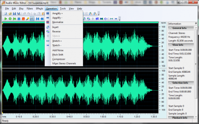 Capture d'écran de l'application Audio Music Editor - #1