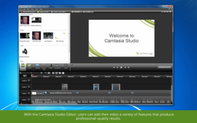 Capture d'écran de l'application Camtasia Studio - #1