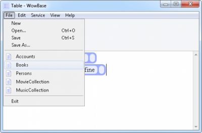 Capture d'écran de l'application WowBase - #3