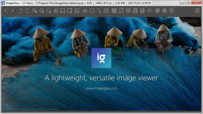 Capture d'écran de l'application ImageGlass - #2