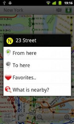 Capture d'écran de l'application New York (Metro 24) - #1