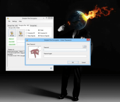 Capture d'écran de l'application Simple File Encryptor - #4