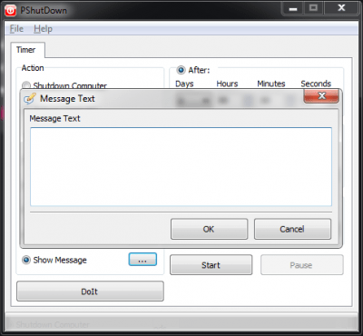 Capture d'écran de l'application PShutDown - #4