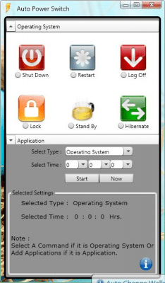 Capture d'écran de l'application Auto Power Switch - #2