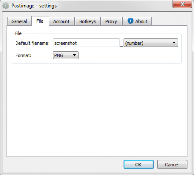Capture d'écran de l'application Postimage - #3