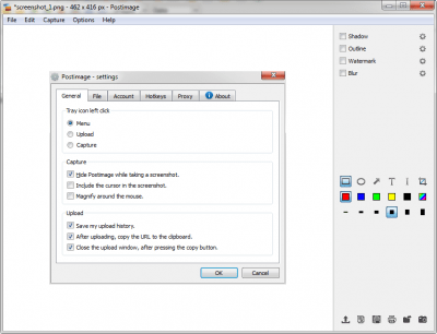 Capture d'écran de l'application Postimage - #5