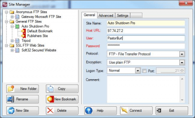 Capture d'écran de l'application AutoFTP - #2