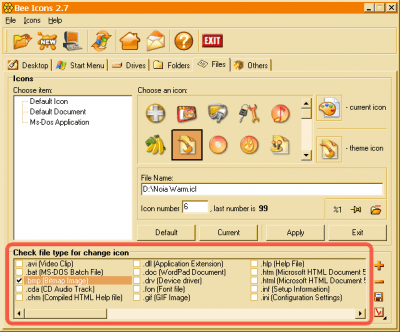 Capture d'écran de l'application Bee Icons - #3