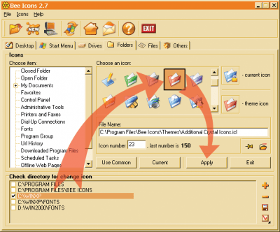 Capture d'écran de l'application Bee Icons - #4