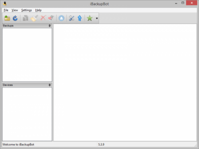 Capture d'écran de l'application iBackupBot - #1