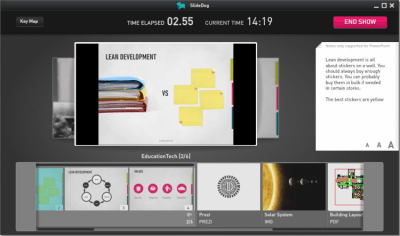 Capture d'écran de l'application SlideDog - #3