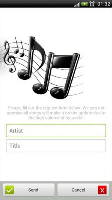 Capture d'écran de l'application Karaoke Bird - #7