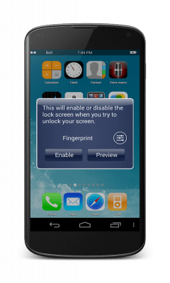Capture d'écran de l'application iPhone 5S faux - #8