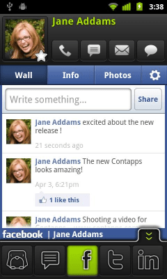 Capture d'écran de l'application Contacts+ (Old Version) - #5