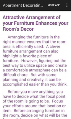 Capture d'écran de l'application Apartment Decorating Ideas - #10