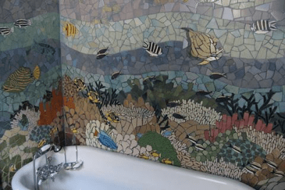 Capture d'écran de l'application Bathroom Tile Ideas - #5