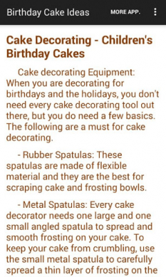 Capture d'écran de l'application Birthday Cake Ideas - #9