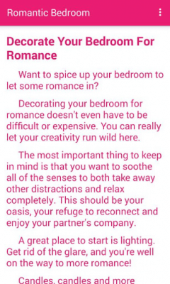 Capture d'écran de l'application Romantic Bedroom Ideas - #6